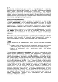 Metody budowania kwestionariusza - wykład