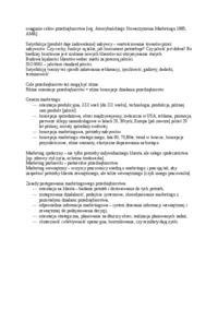 Wykład - zagadnienia do zaliczenia