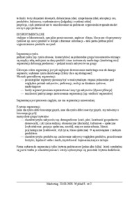 Wykład - Metody i techniki badań marketingowych