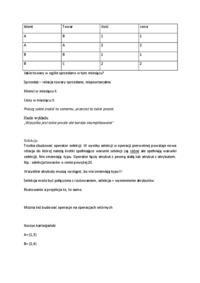 Wykład - Algebra relacji