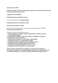 Jakie zalety ma CPFR- opracowanie