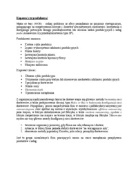 Kupować czy produkować - wykład