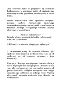 Ekonomia dobrobytu - wykład