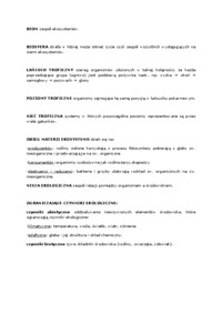 Wykład - środowisko