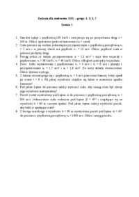 Zadania ne egzamin