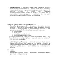 Wykład - Podział czynności prawnych