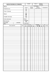 Karta przebiegu czynności