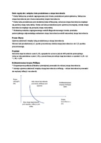 Inflacja, deziflacja i deflacja - wykład