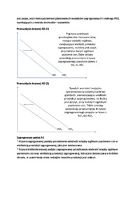 Zagregowany popyt, zagregowana podaż - wykład