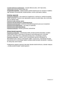 Wykład - Bezpieczeństwo Pracy i Ergonomia