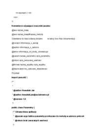 wyklad-komentarze-javadoc