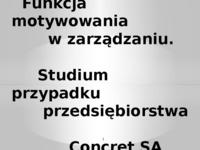 Motywacja - omówienie