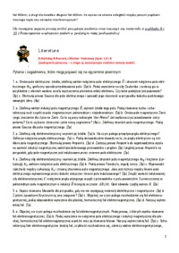 Ćwiczenia - Wybrane zagadnienia z elektromagnetyzmu