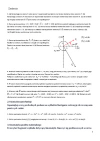 Ćwiczenia - rachunek wektorowy - Iloczyn skalarny