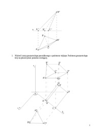 Wykład - Rzuty wielościanów.