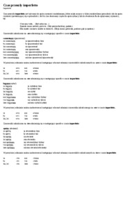 czas-przeszly-imperfetto-camminare-wyklad