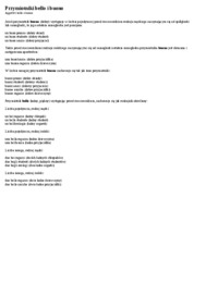 Przymiotniki bello i buono - wykład