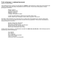 Tryb rozkazujący z zaimkami łączonymi - wykład