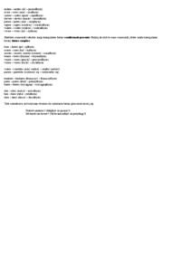 Tryb warunkowy condizionale presente - wykład