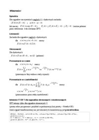 Wykład - Widmo sygnału