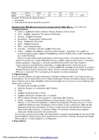 Źródła energii (surowce energetyczne) - wykład