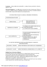 Wietrzenie - wykład