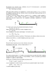 Wyznaczanie obciążenia granicznego dla układu prętowego - omówienie