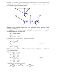 Wyznaczenie sił i przemieszczeń w układzie statycznie niewyznaczalnym - omówienie