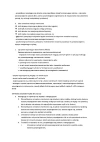 Psychologia kliniczno-wychowawcza dzieci i młodzieży - wykład 5