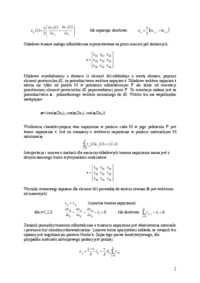 Zagadnienie brzegowe liniowej teorii sprężystości.