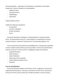 Tworzywa termoplastyczne  - omówienie