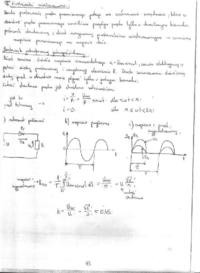 prostowniki niesterowane, wykład