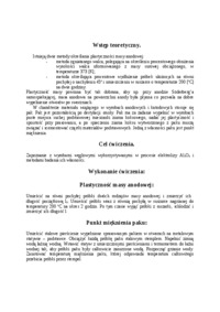 Określenie plastyczności masy anodowej - omówienie