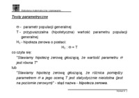 Statystyka matematyczna i planowanie - Wykład 6