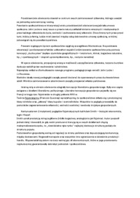 Postulaty oświecenia- Wykład