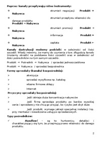 Podstawy dystrybucji