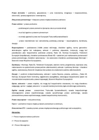 Prawo wspólnot europejskich a prawo krajowe- Wykład,