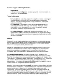 Wykład - Bankowe kanały elektroniczne