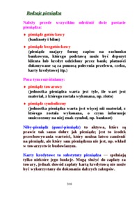 pieniądz, banki, polityka pieniężna - wykład