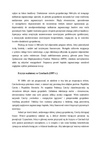 Kryzysy walutowe lat 90-tych - wykład