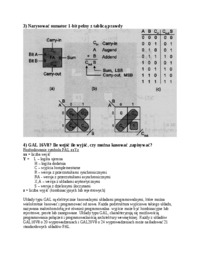 Przykładowy egzamin - Technika cyfrowa i układy programowalne