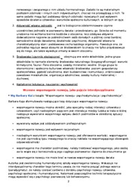 wczesne wspomaganie dziecka - wykłady