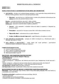 Komplet wykładów - Pedeutologia