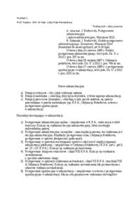 KPA- zasady obowiązywania, postępowanie ogólne