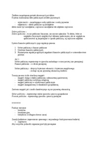 Finanse publiczne - Skala zasobów finansowych