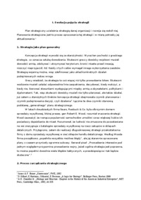 Strategie rozwoju i konkurencji przedsiębiorstw