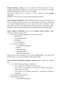 Bankowość - Kreacja pieniądza - teoria i zadania