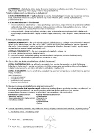 Statystyka - EGZAMIN