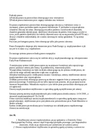 Prawo administracyjne:źródła, ogłaszanie aktów normatywnych, wykładnia p. adm, podział organów adm.