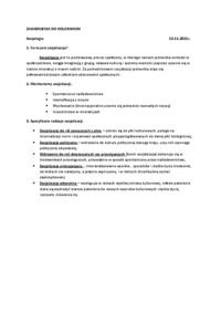 socjologia - zagadnienia do kolokwium